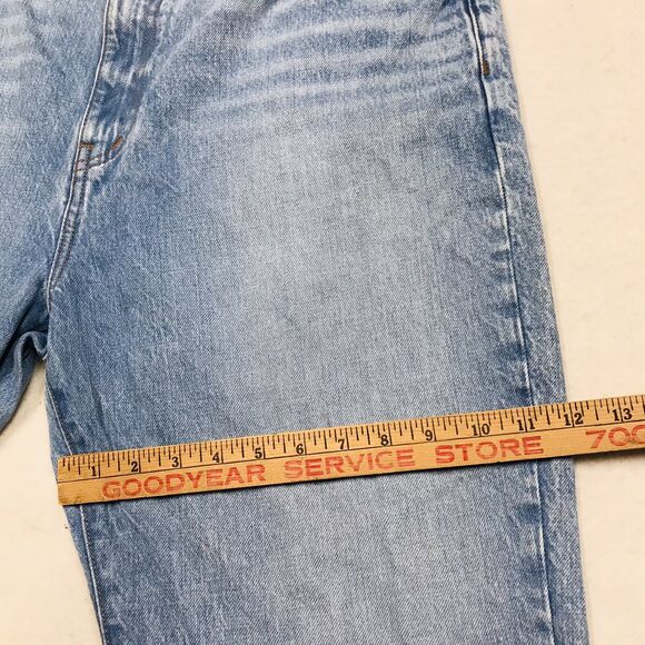 MADEWELL 90s Straight Jean Men 32(34x32) Faded Light Wash Blue Coastal Cowboy - Picture 16 of 16